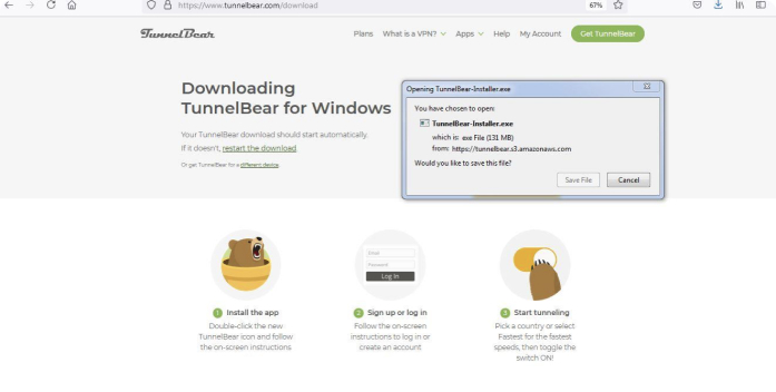 Step 1: Download and install reputable VPN software